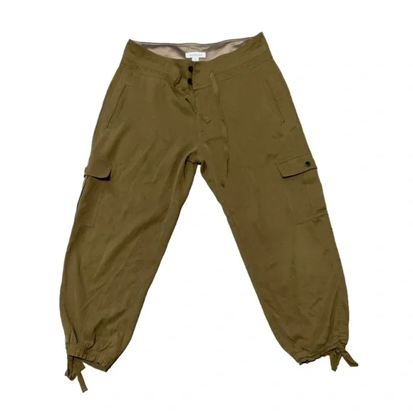 Sundance Iva Drawstring Cargo Pant Size 12P - Picture 2 of 5